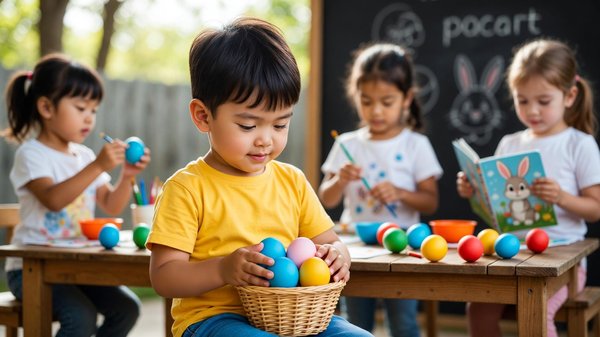 Activités éducatives pour pâques : comment allier jeu et apprentissage